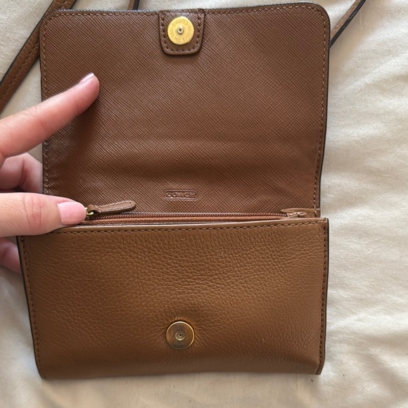 Coach Brown Crossbody Bag - Picture 2 of 3